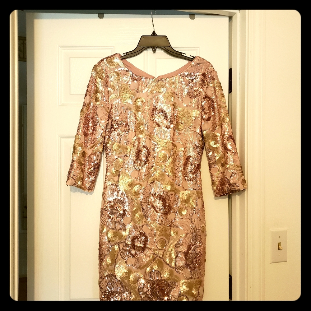 Sequence mini dress